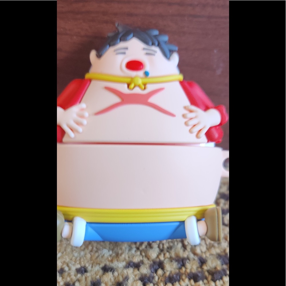 Fat Luffy One Piece Airpods Pro Case Cover - Picture 4 of 5